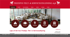 Desktop Screenshot of freddys.dk